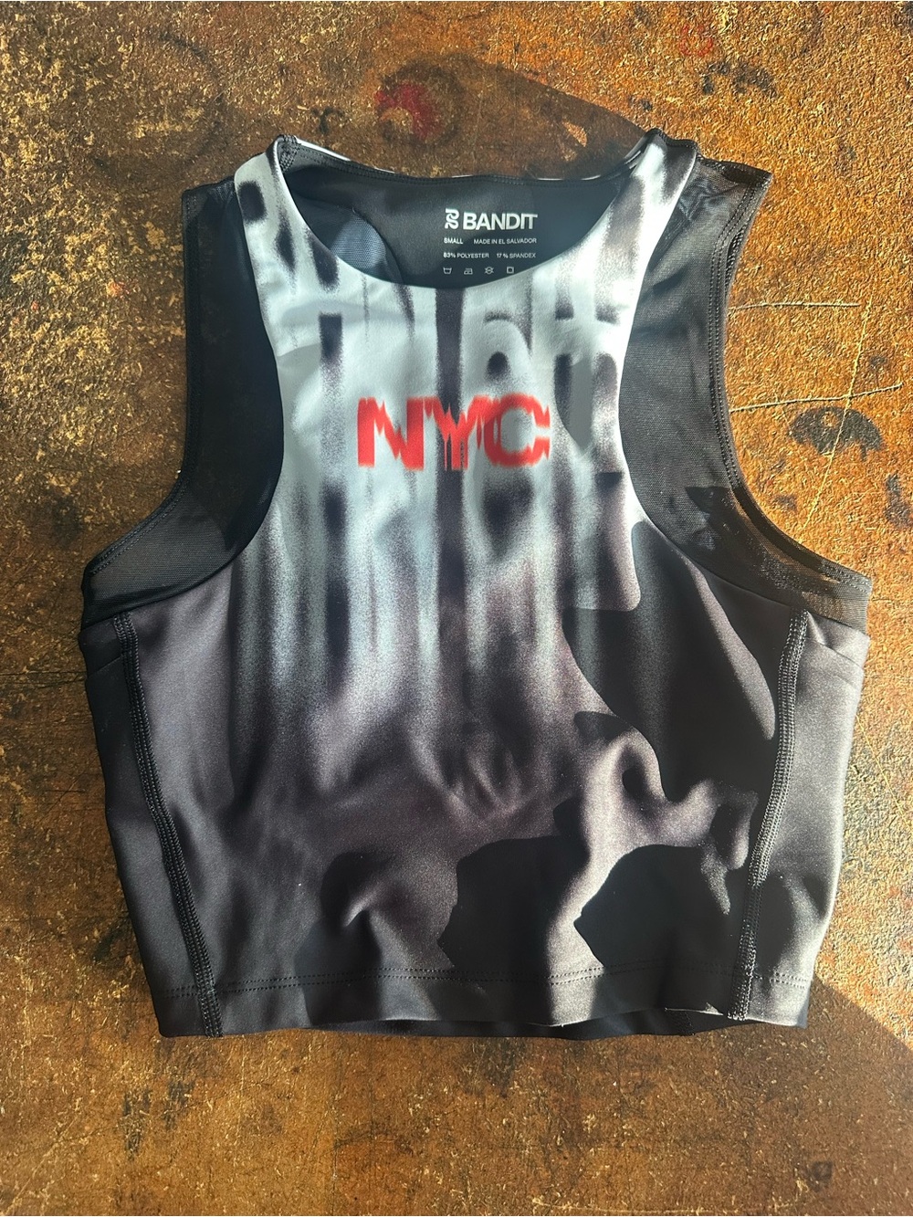 Bandit NYC Marathon 25 Capsule Race Crop top